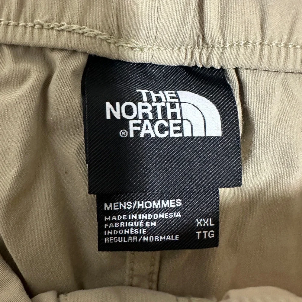 The North Face Mens XXL Khaki Tan Pull On Adventure Shorts NF0A5A5X Hiking 6.5in